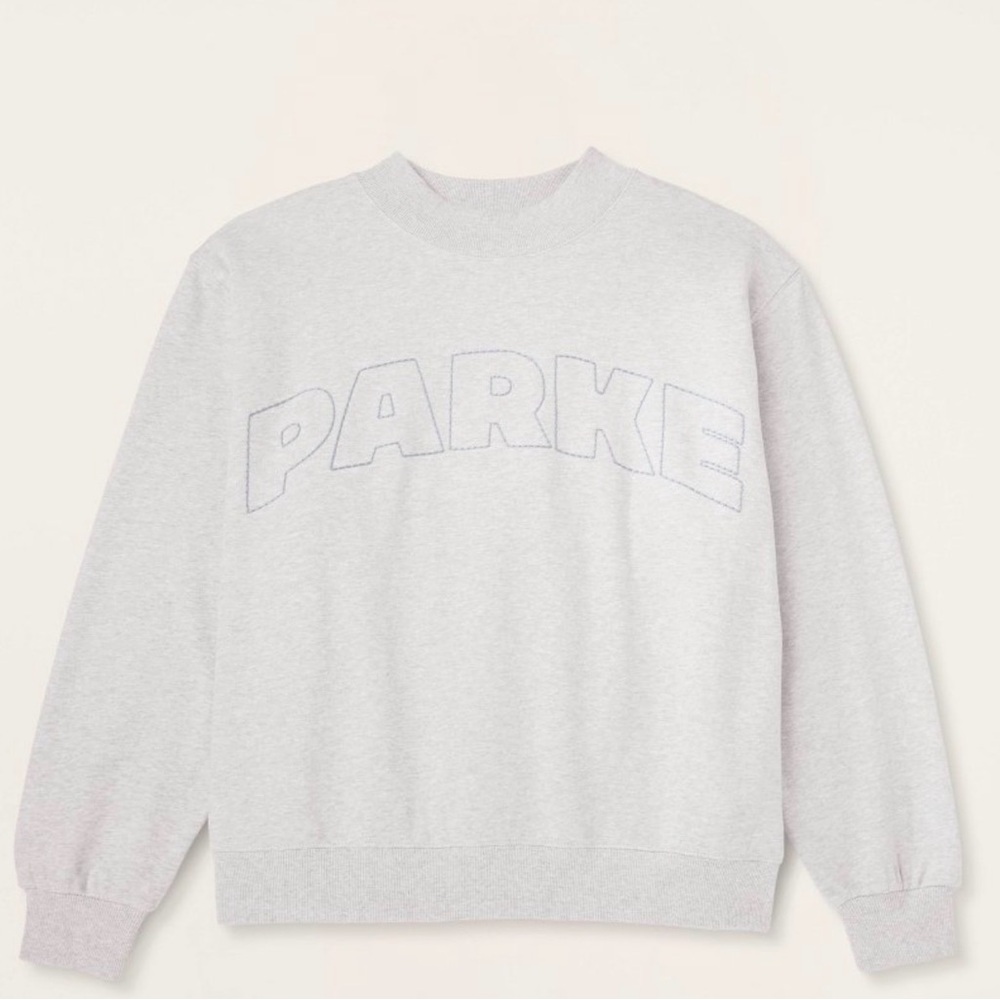 NWT Parke Target Light Gray Crewneck Sweatshirt
